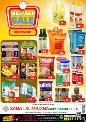 Mid Week  Sale In Al Madina Hypermarket Dubai
