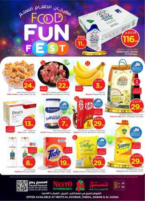 Food fun fest In Nesto Hypermarket Dammam,Al Hasa,Jubail,Al Khobar