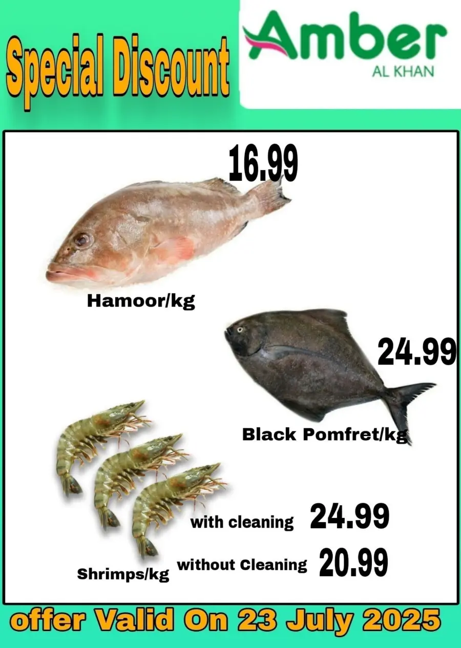 Special Discount In Amber Hypermarket Sharjah / Ajman