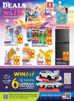 Safari Deals that won't Wait In Safari Hypermarket Sharjah / Ajman