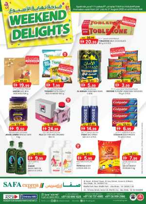 Weekend delight In SAFA Express Supermarket Abu Dhabi