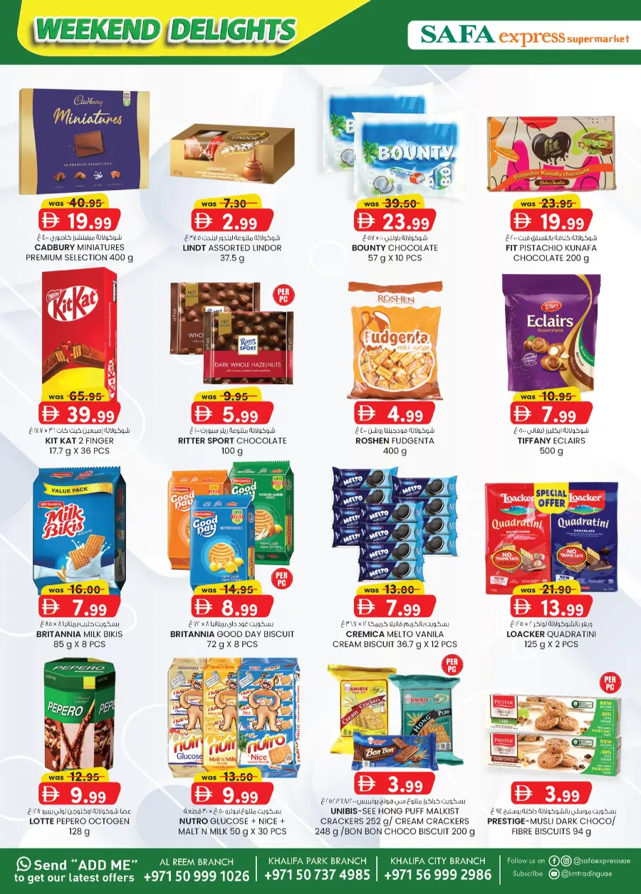 Weekend delight In SAFA Express Supermarket Abu Dhabi