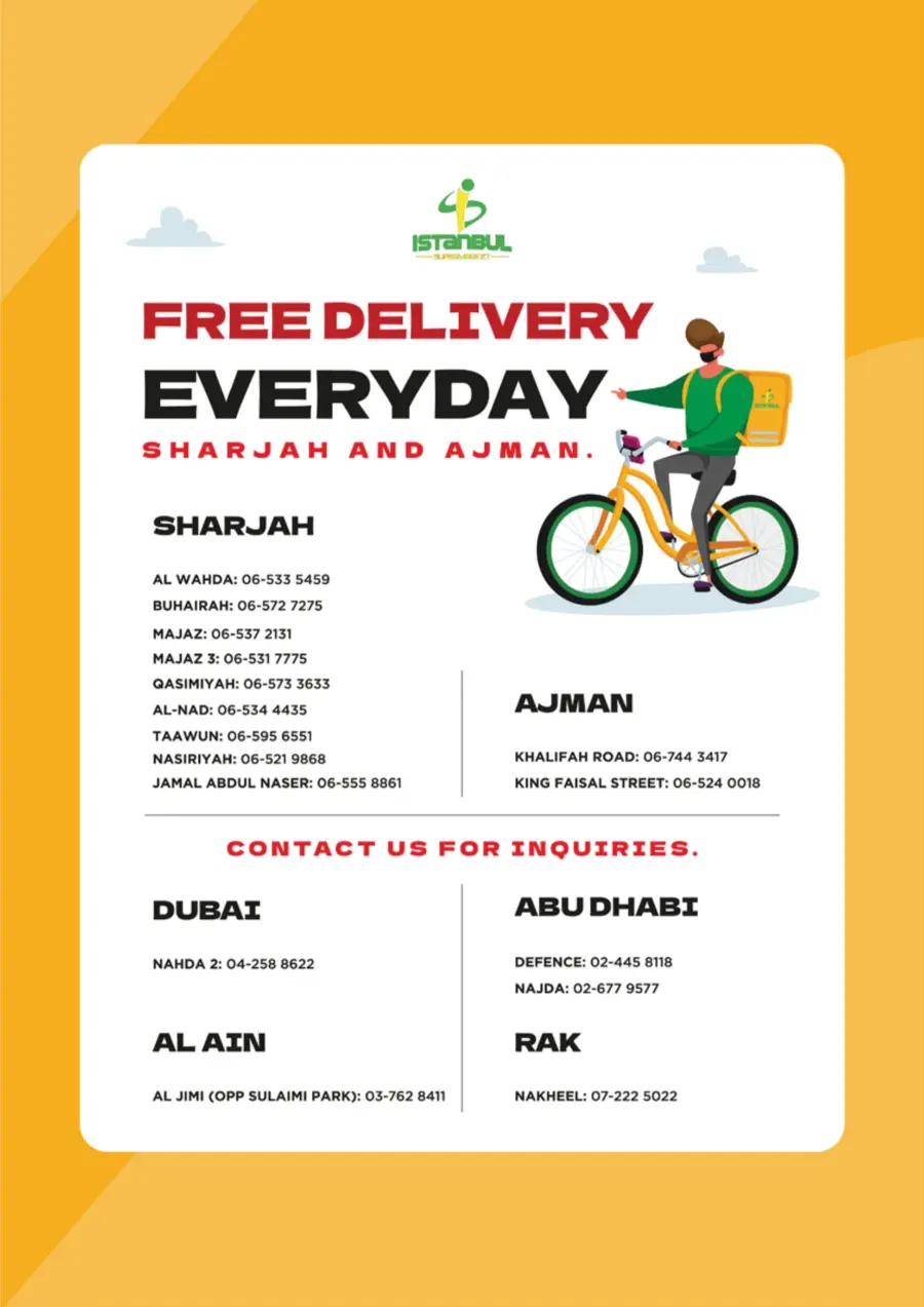 Summer Special Offer In Istanbul Supermarket Ras al Khaimah