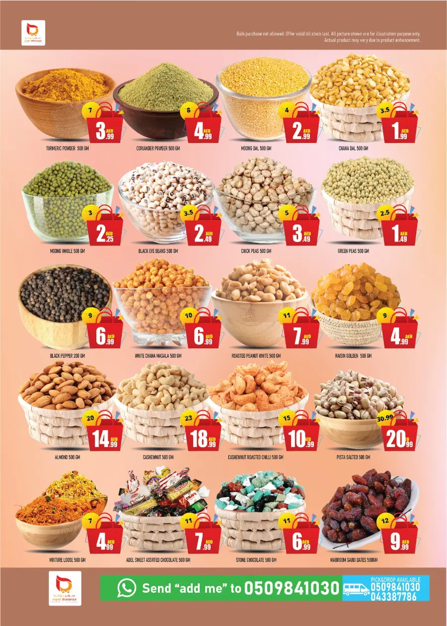 Deals festival In Super Bonanza Sharjah / Ajman