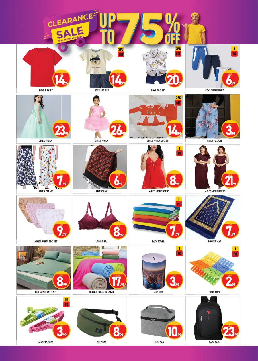 Deals festival In Super Bonanza Sharjah / Ajman