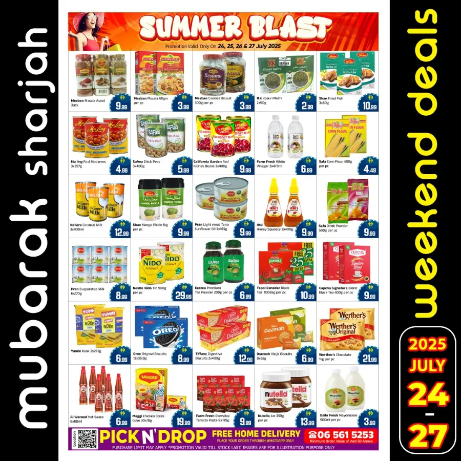 Summer blast In Mubarak Hypermarket Sharjah / Ajman