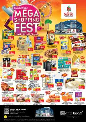 Mega shopping fest In Nesto Hypermarket Dubai