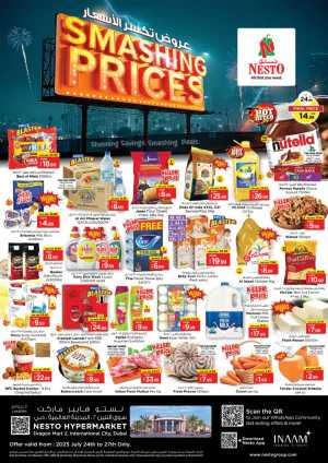 Smashing Prices In Nesto Hypermarket Dubai