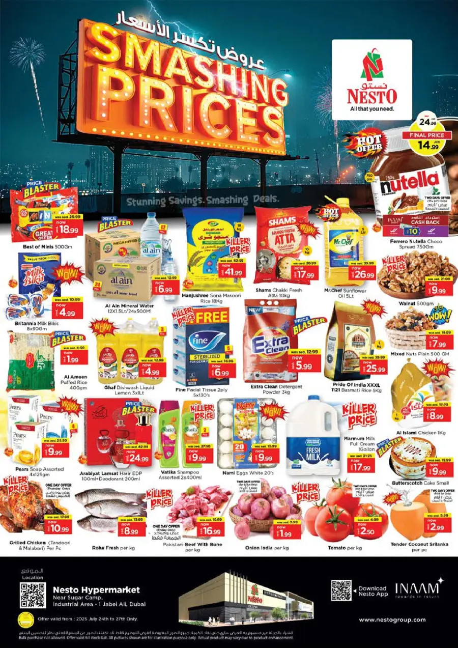 Smashing Prices In Nesto Hypermarket Dubai