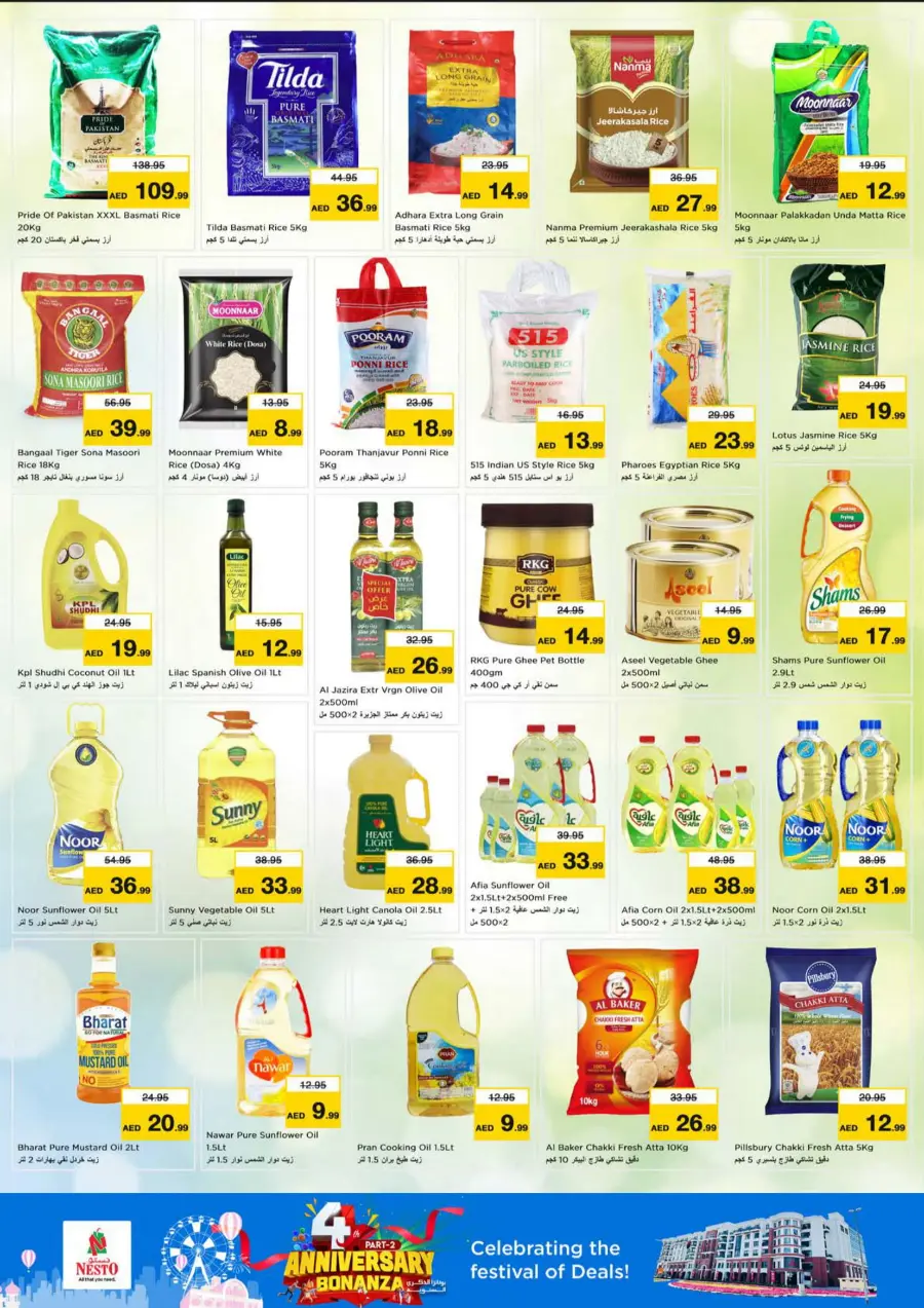 4 th Anniversary Offers In Nesto Hypermarket Dubai