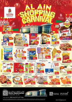 Shopping carnival In Nesto Hypermarket Al Ain