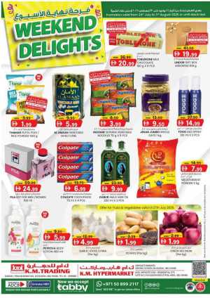 Weekend delights In K.M Trading Abu Dhabi