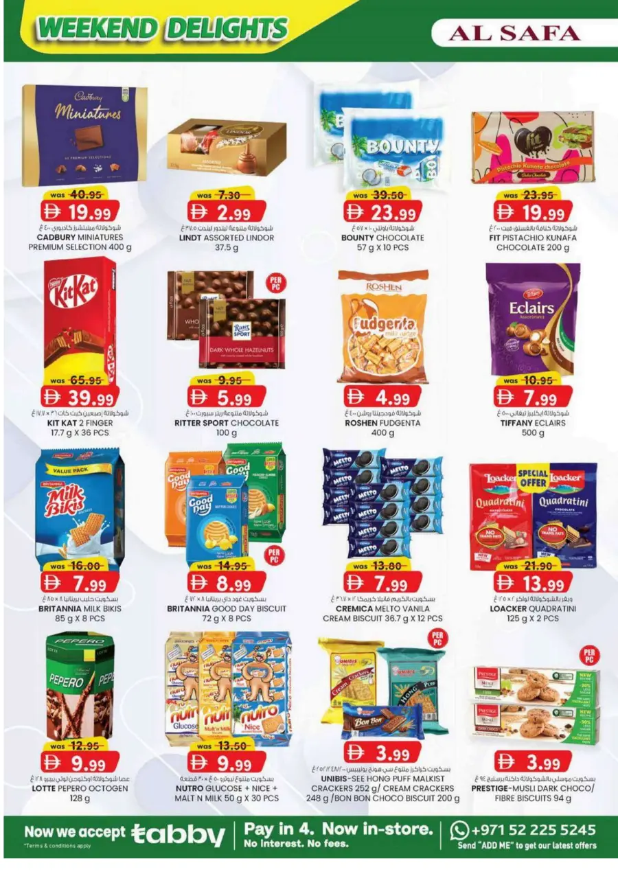 Weekend delights In SAFA Express Supermarket Al Ain