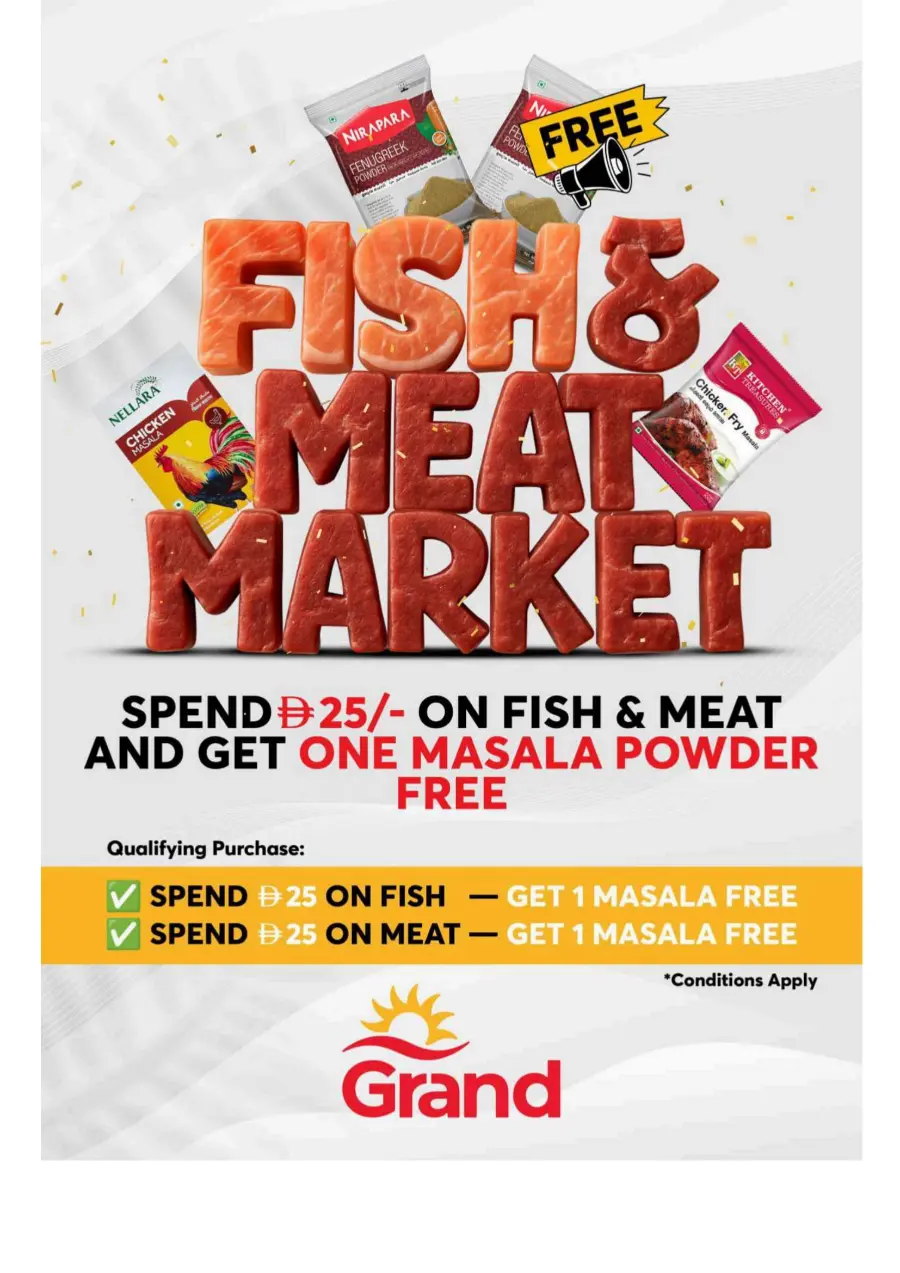 Exclusive deal zone In Grand Hypermarket Sharjah / Ajman