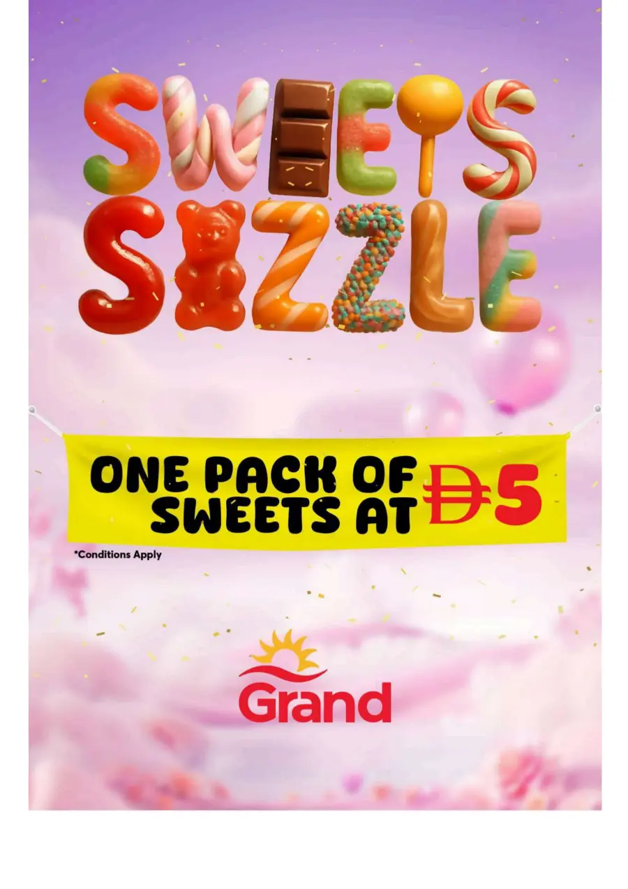 Exclusive deal zone In Grand Hypermarket Sharjah / Ajman
