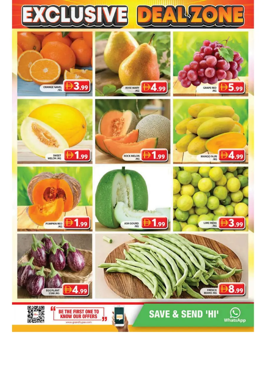 Exclusive deal zone In Grand Hypermarket Sharjah / Ajman