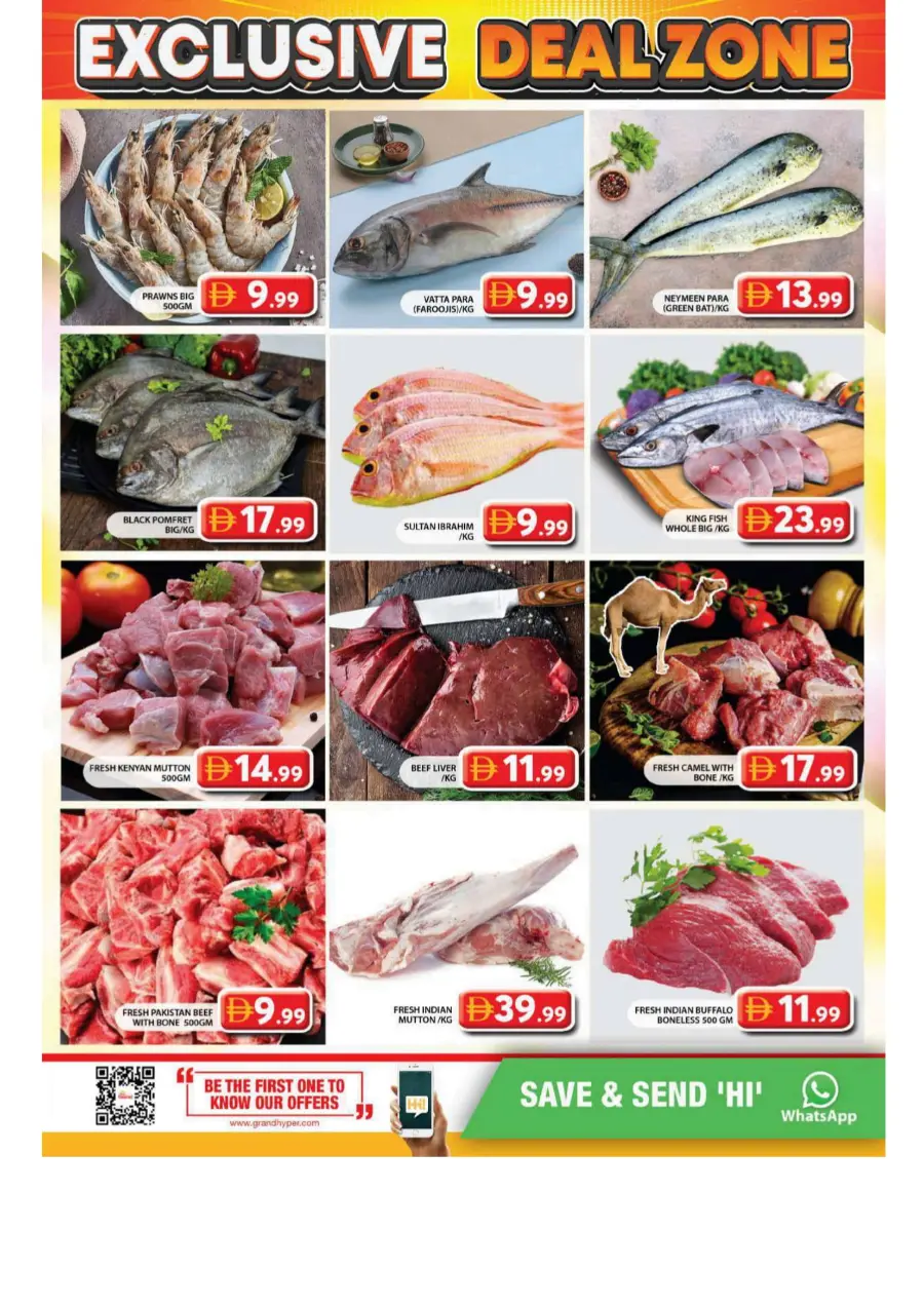 Exclusive deal zone In Grand Hypermarket Sharjah / Ajman
