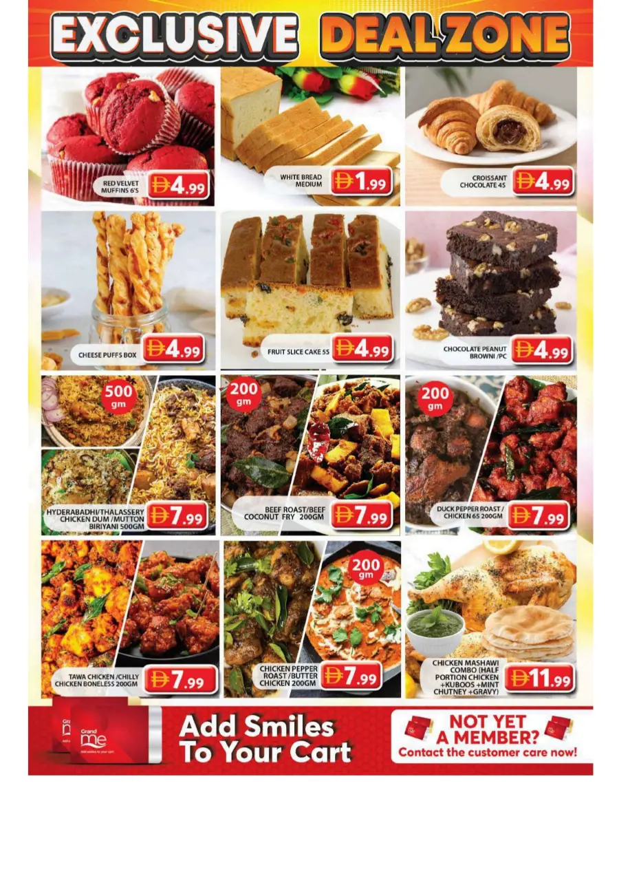 Exclusive deal zone In Grand Hypermarket Sharjah / Ajman