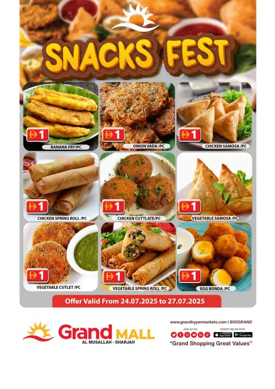 Exclusive deal zone In Grand Hypermarket Sharjah / Ajman