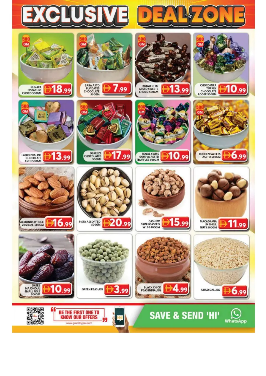 Exclusive deal zone In Grand Hypermarket Sharjah / Ajman