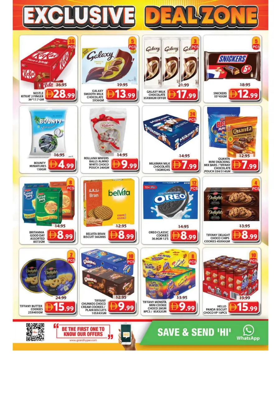 Exclusive deal zone In Grand Hypermarket Sharjah / Ajman