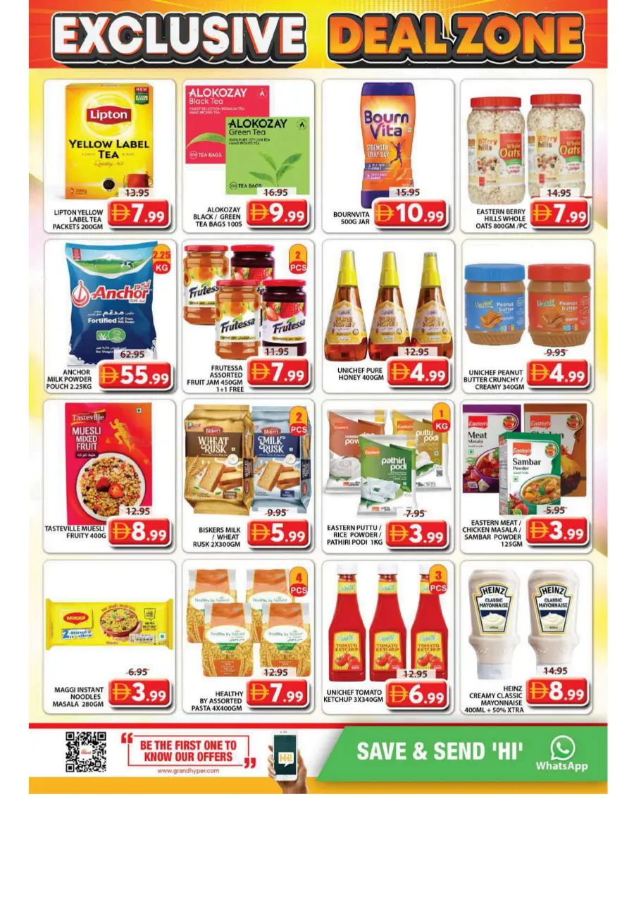 Exclusive deal zone In Grand Hypermarket Sharjah / Ajman