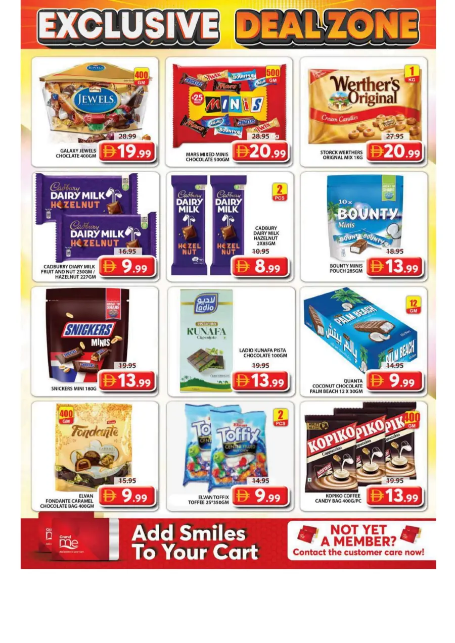Exclusive deal zone In Grand Hypermarket Sharjah / Ajman