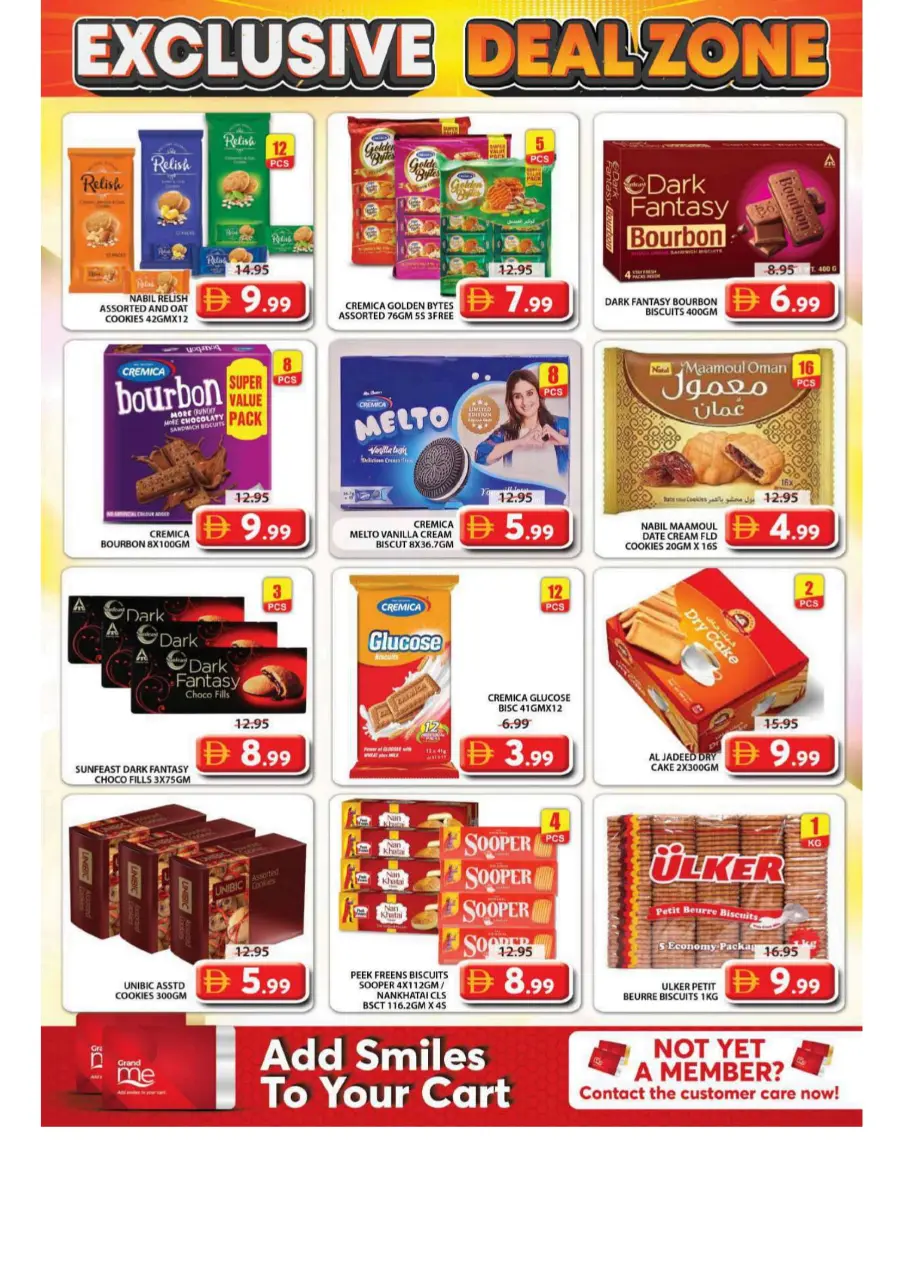 Exclusive deal zone In Grand Hypermarket Sharjah / Ajman