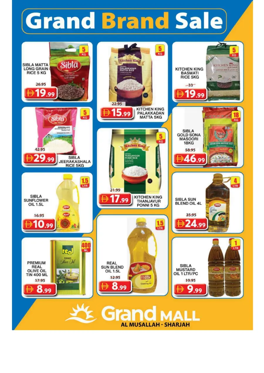 Exclusive deal zone In Grand Hypermarket Sharjah / Ajman