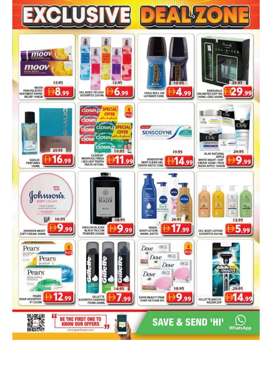 Exclusive deal zone In Grand Hypermarket Sharjah / Ajman