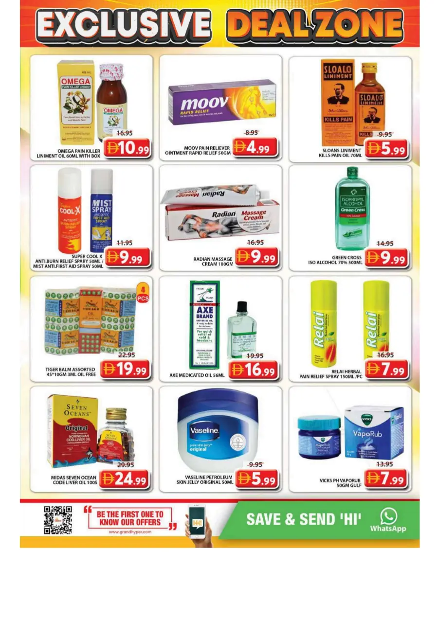 Exclusive deal zone In Grand Hypermarket Sharjah / Ajman