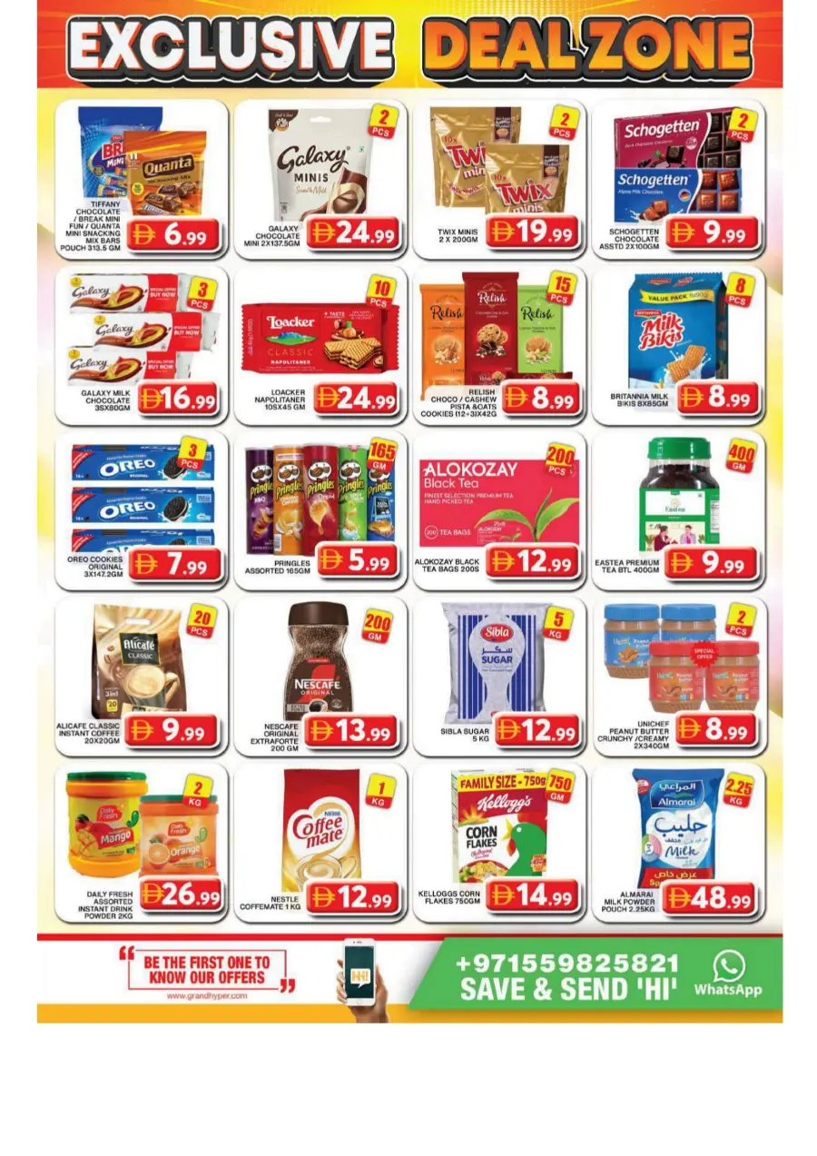 Exclusive deal zone In Grand Hypermarket Dubai