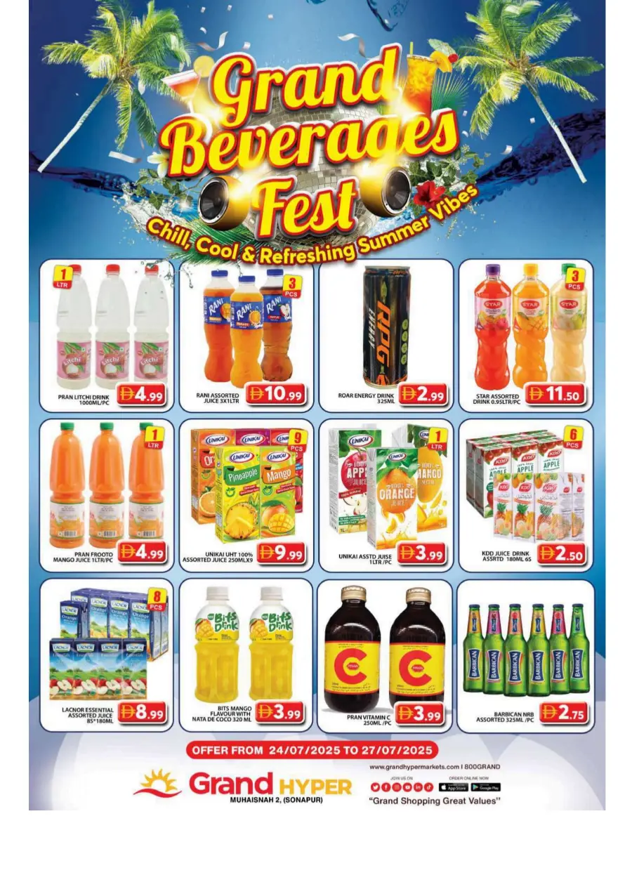 Exclusive deal zone In Grand Hypermarket Dubai