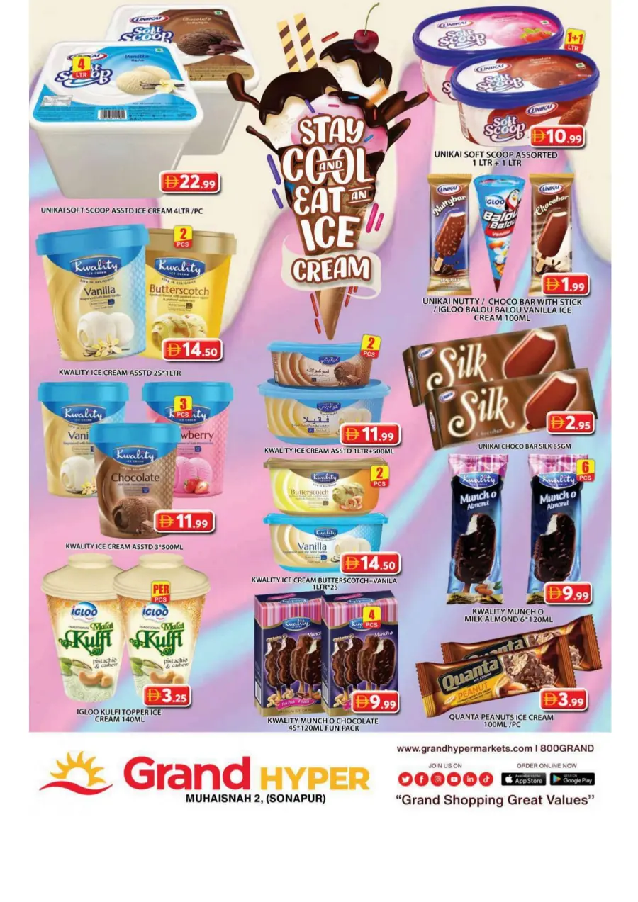 Exclusive deal zone In Grand Hypermarket Dubai