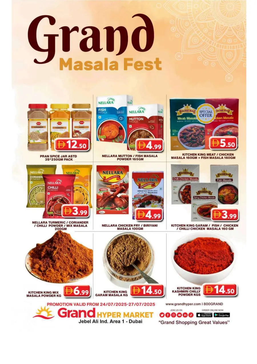 Exclusive deal zone In Grand Hypermarket Dubai