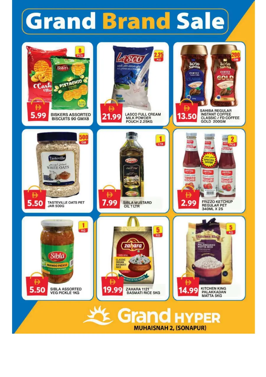 Exclusive deal zone In Grand Hypermarket Dubai