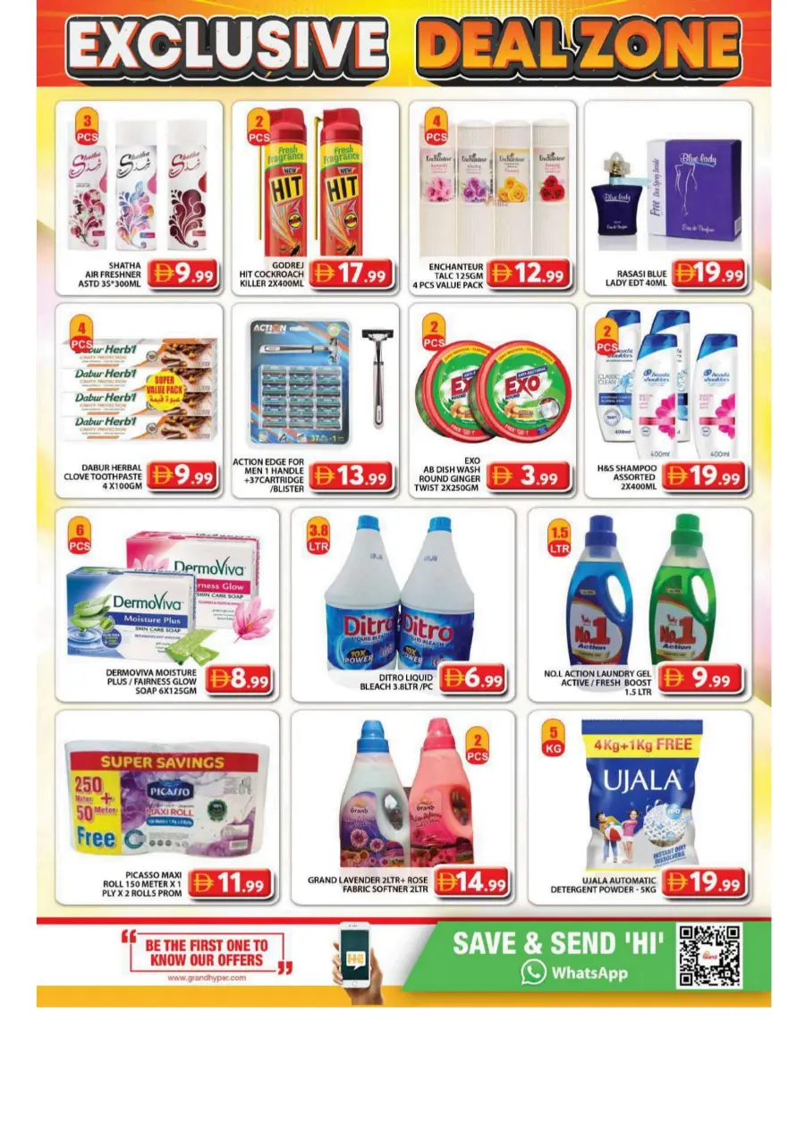 Exclusive deal zone In Grand Hypermarket Dubai
