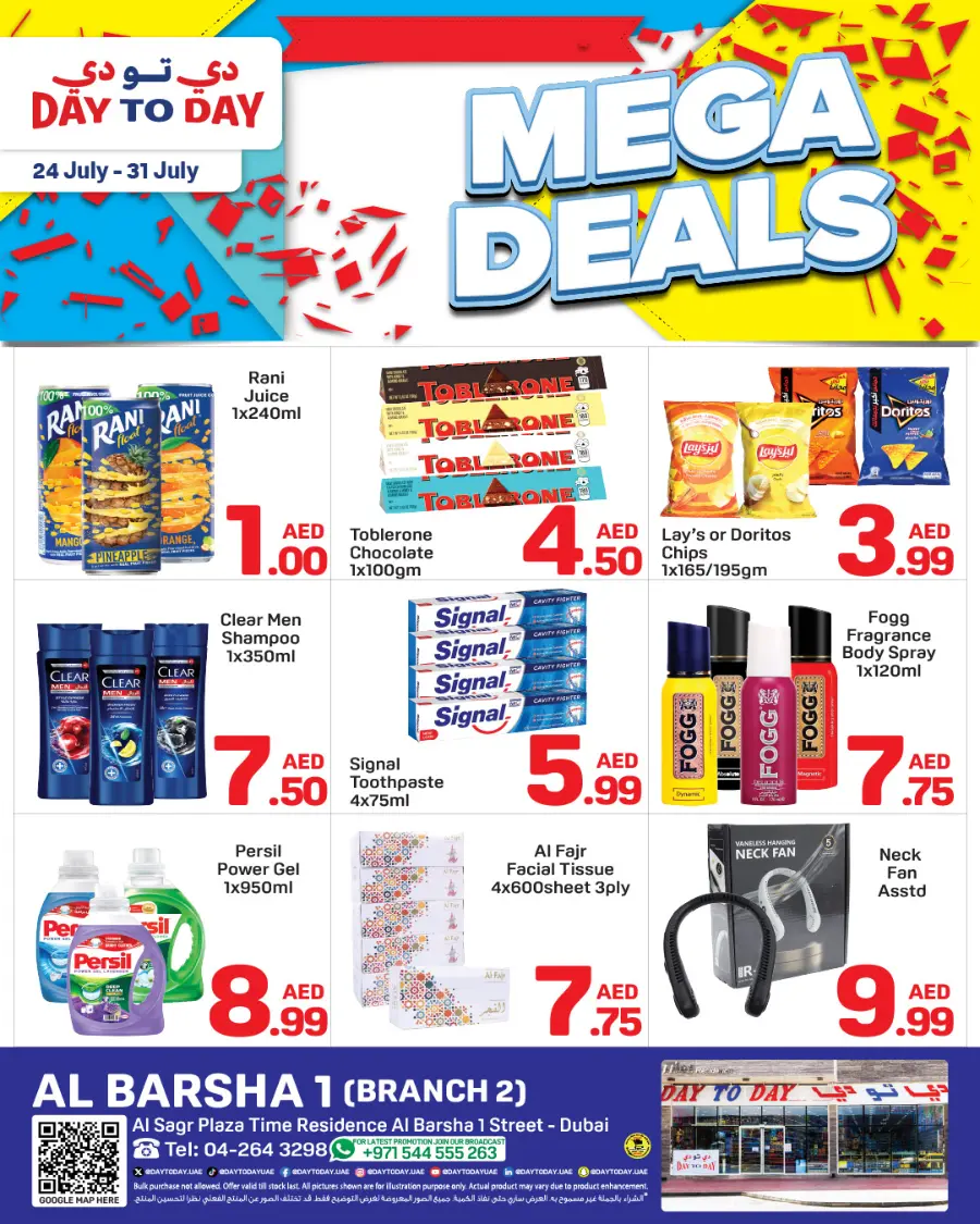 Mega Deals In Day to Day Dubai