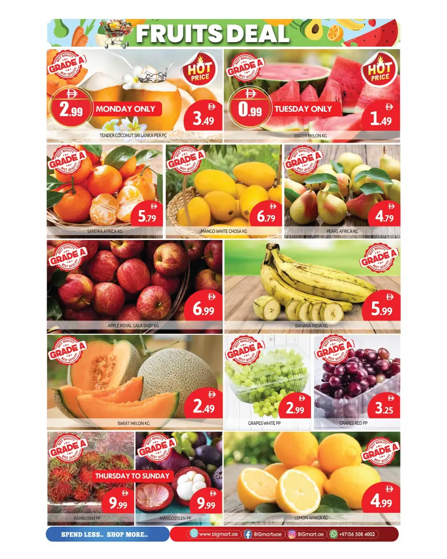 Big sale In BIG mart Abu Dhabi