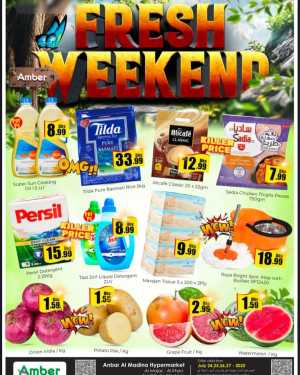 Fresh Weekend In Amber Hypermarket Sharjah / Ajman