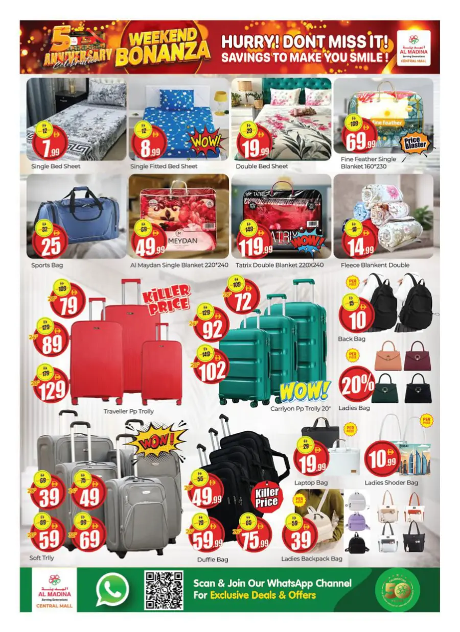 Weekend bonanza In Al Madina Hypermarket Dubai