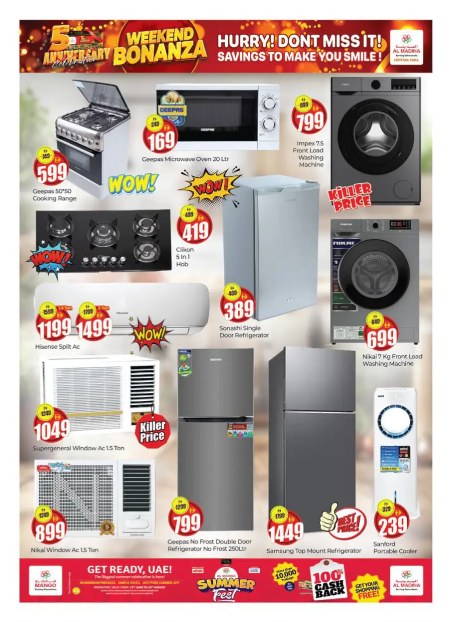Weekend bonanza In Al Madina Hypermarket Dubai