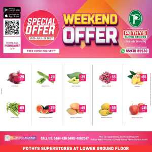 Weekend offer In Pothys Superstores Ernakulam