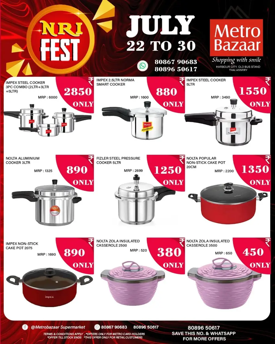 NRI Fest In Metro Bazaar Kannur