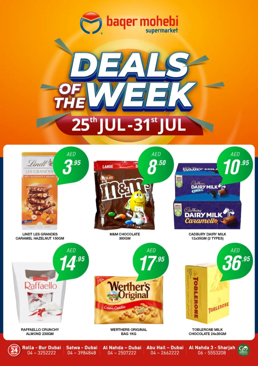 Deals of the  week In Baqer Mohebi Supermarket Sharjah / Ajman