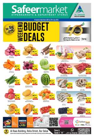 Weekend budget deals In Safeer Market Dubai,Abu Dhabi,Sharjah / Ajman,Al Ain,Fujairah,Ras al Khaimah,Umm al Quwain