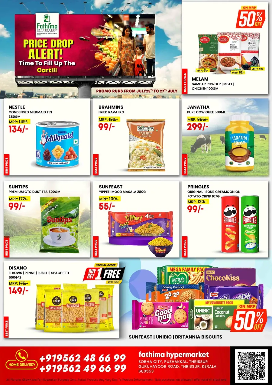 Price drop alert In Fathima Hypermarket undefined