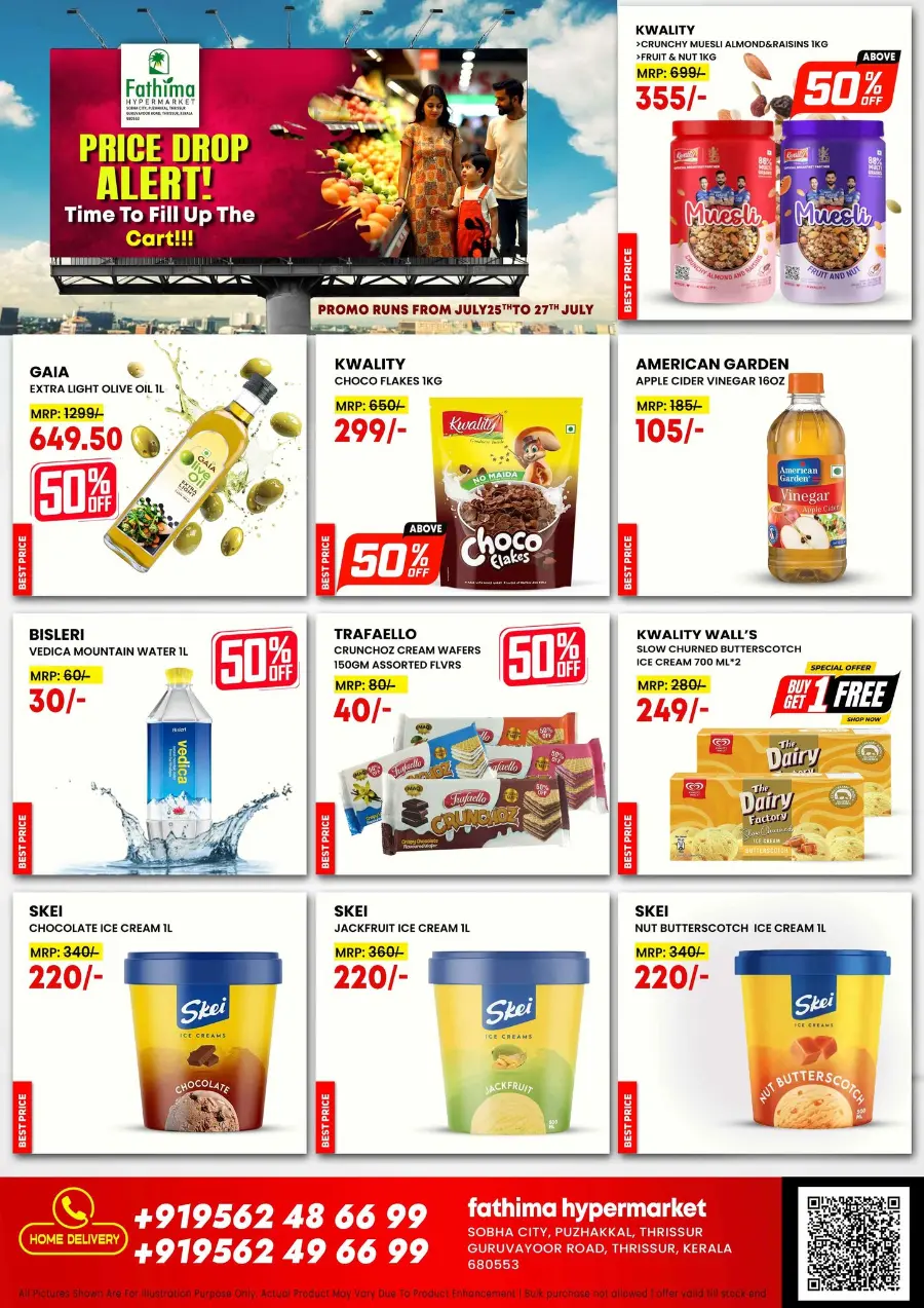 Price drop alert In Fathima Hypermarket undefined