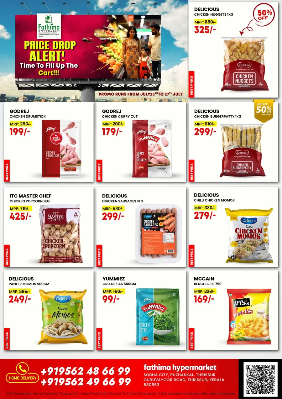 Price drop alert In Fathima Hypermarket undefined