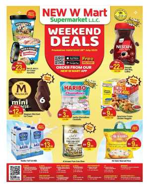 weekend deals In New W Mart Dubai